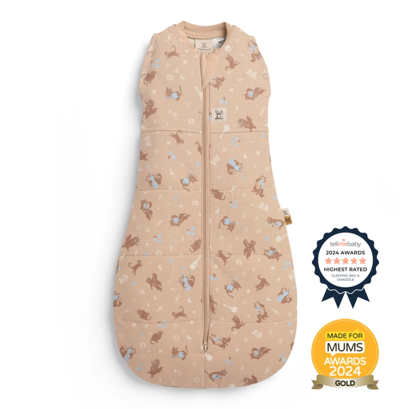 ErgoPouch zavinovačka a spací pytel 2v1 Cocoon Melody 2,5 TOG