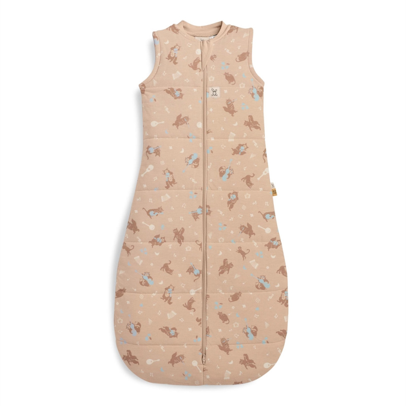 ErgoPouch spací pytel z organické bavlny Jersey Melody 8–24 měsíců, 2,5 TOG