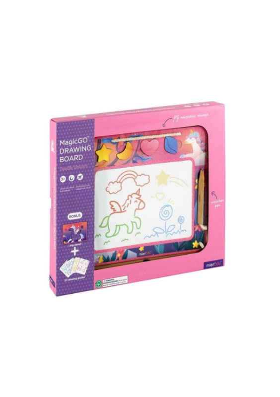 MierEdu Magická magnetická malovací tabulka - jednorožec JRK Kladno