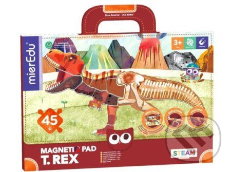MierEdu Magnetická tabulka Dinosauři - Tyrannosaurus JRK Kladno