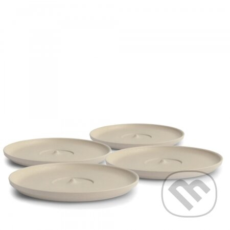 Sada 4 podšálok na hrčnek Huskee Natural