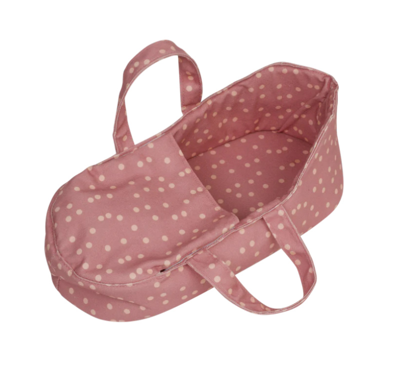 OLLI ELLA Košík pro panenky - Polka Dot