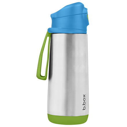 B.BOX Termoska na pití sport modrá/zelená 500 ml