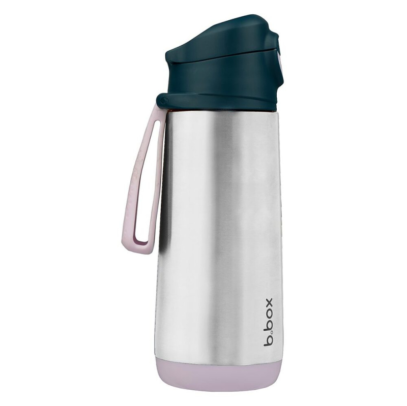 b.box Termoska na pití sport 500 ml - indigo/růžová