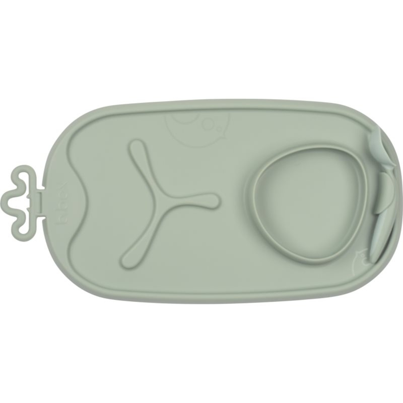 b.box Roll & Go skládací jídelní podložka Sage 1 ks