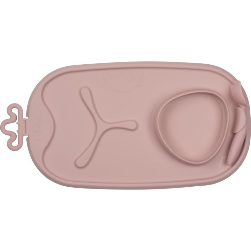 b.box Roll & Go skládací jídelní podložka Blush 1 ks