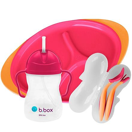 B.box Jídelní sada - růžová