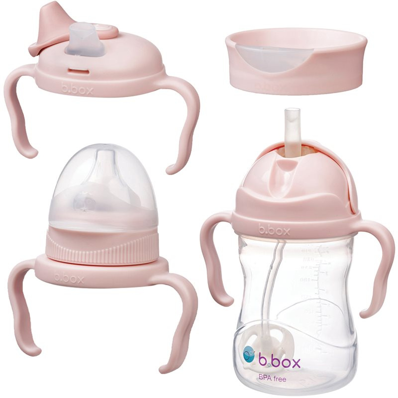 b.box Univerzální sada na pití 240 ml - světle růžová