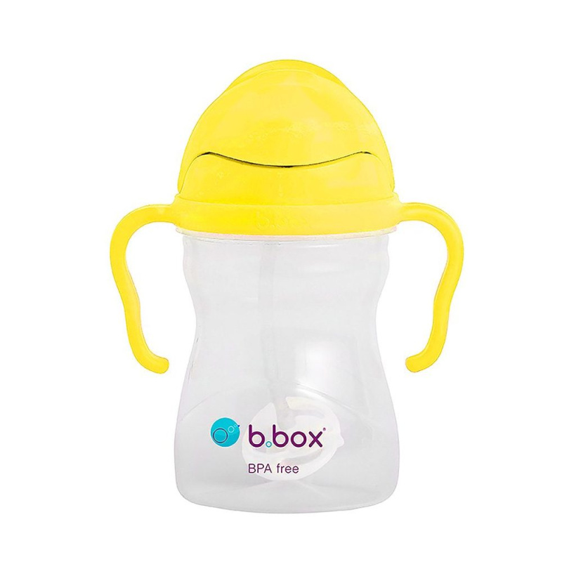 b.box Hrneček s brčkem 240 ml - citron