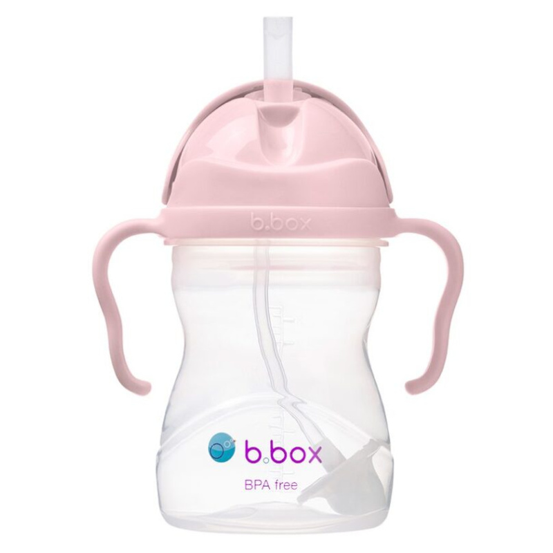 B.Box Gelato Cup hrnek s brčkem Blush 1 ks