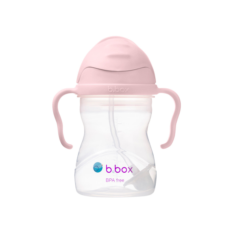 B.Box Gelato Cup hrnek s brčkem Blush 1 ks