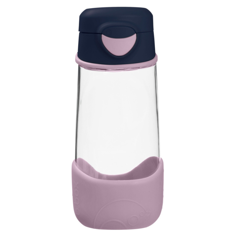 b.box Sport láhev na pití 450ml - indigo/růžová