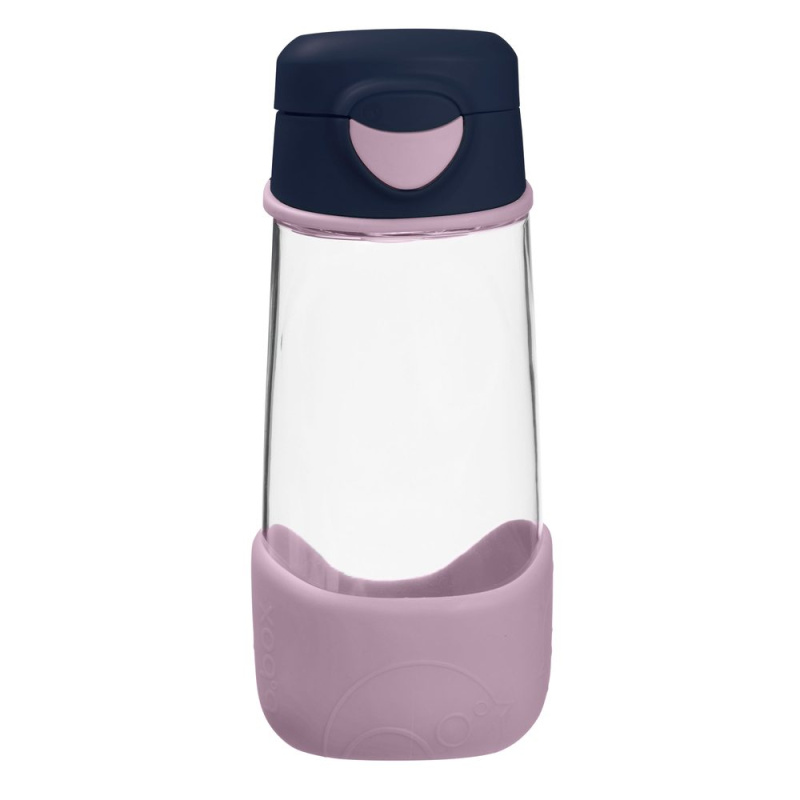 b.box Sport láhev na pití 450ml - indigo/růžová