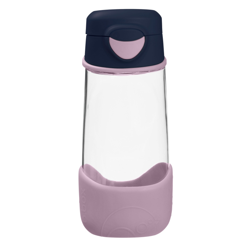 b.box Sport láhev na pití 450ml - indigo/růžová