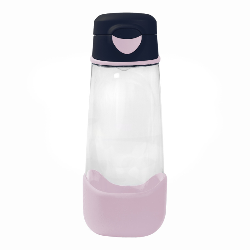 b.box Sport láhev na pití 600 ml - indigo/růžová
