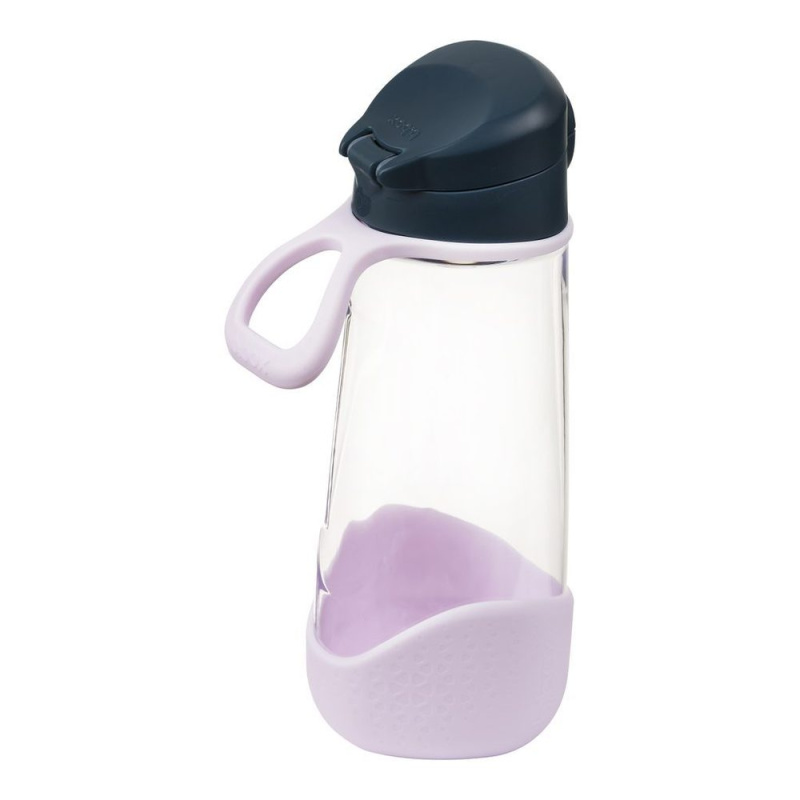 b.box Sport láhev na pití 600 ml - indigo/růžová