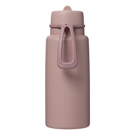 b.box Nerezová termolahev s brčkem 1l - berry smoothie