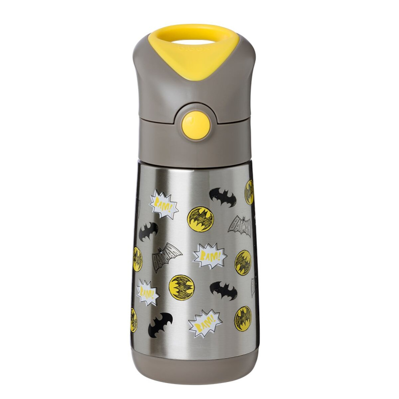 Termoska na pití s brčkem 350 ml - Batman | b.box