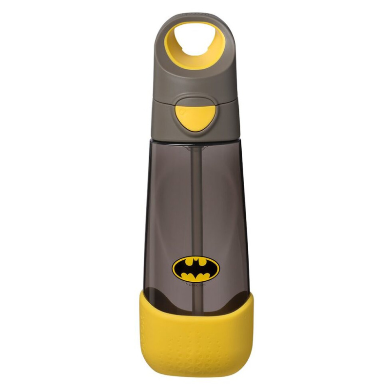 Lahev na pití s brčkem 600 ml - Batman | b.box