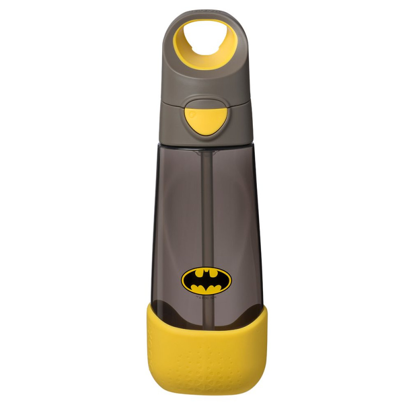 Lahev na pití s brčkem 600 ml - Batman | b.box