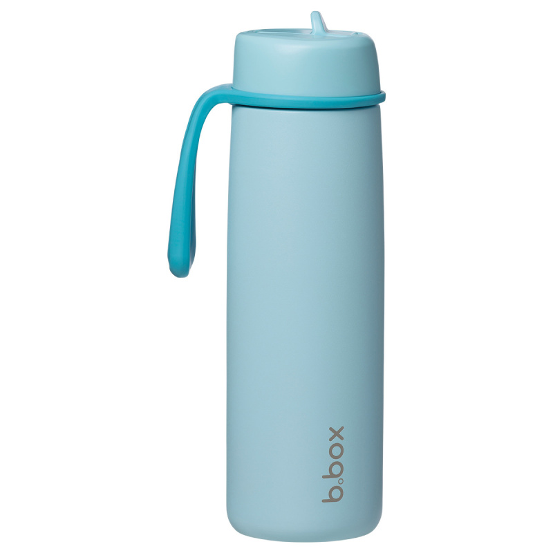 b.box 0924 Nerezová termolahev s brčkem 690 ml - lagoon