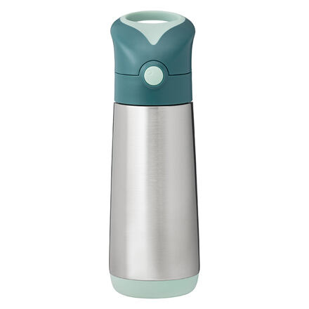 B.box Termoska na pití s brčkem 500 ml - emerald forest
