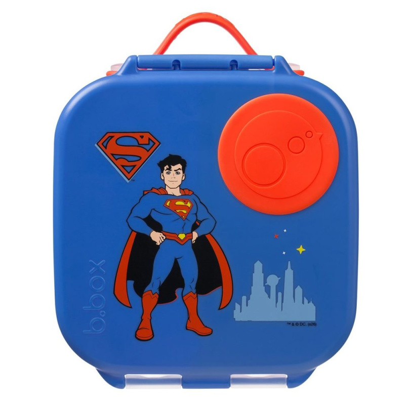 b.box Svačinový box střední - Superman | b.box
