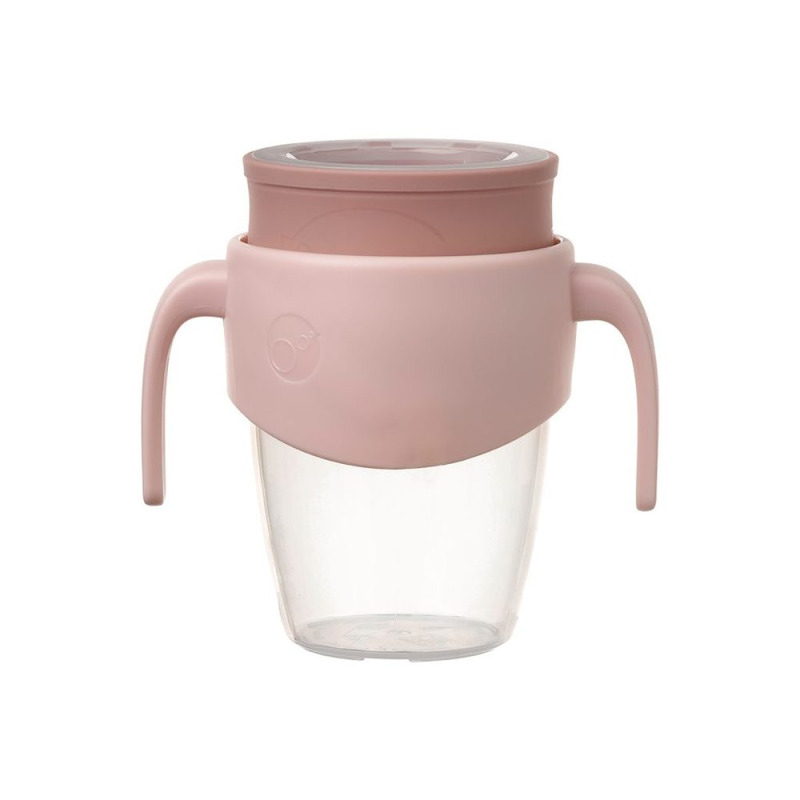b.box 360° netekoucí učící hrneček 250 ml - růžový