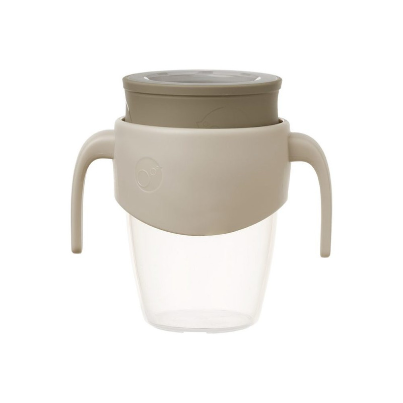 b.box 360° netekoucí učící hrneček 250 ml - béžový