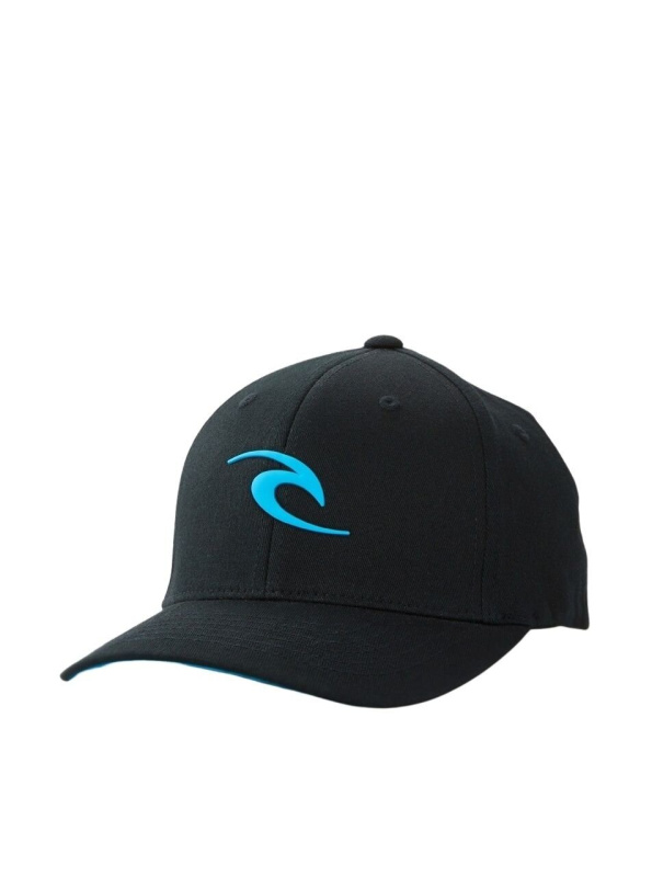 Rip curl dětská kšiltovka Tepan Flexfit Blue Black | Černá | Velikost One Size