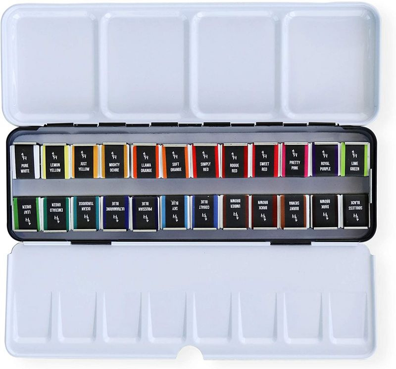 Akvarelové barvy Etchr Lab sada Student (24ks)