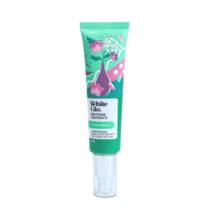 White Glo Whitening Toothpaste Eldeflower zubní pasta 70 g