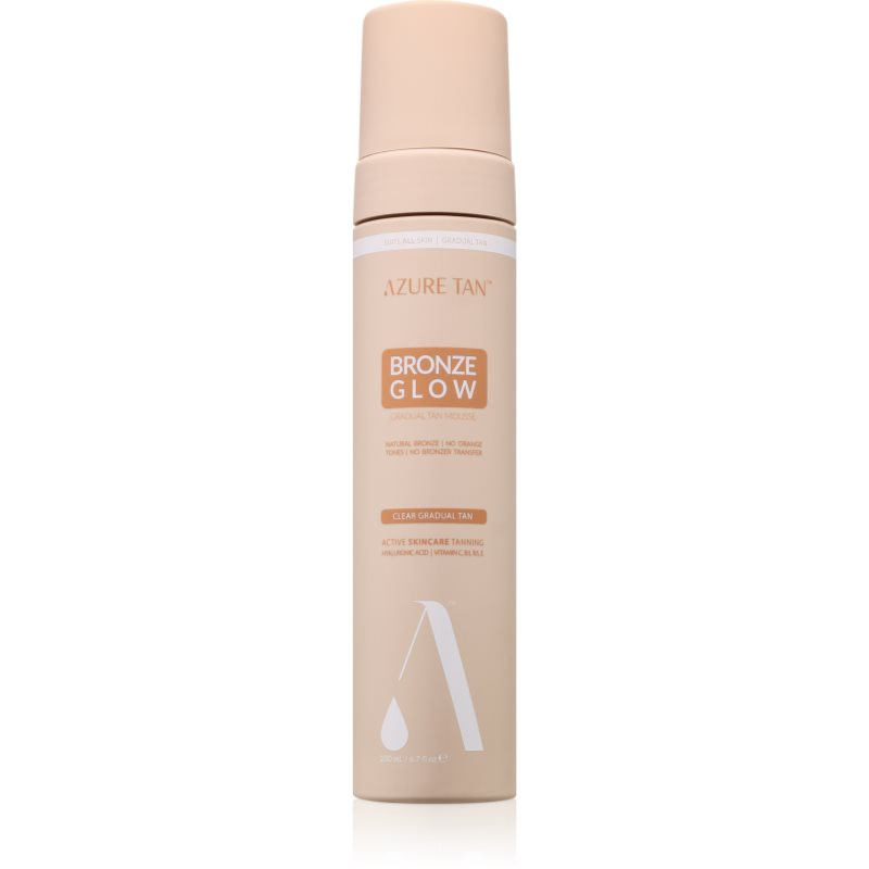 Azure Tan Bronze Glow samoopalovací pěna na tělo 200 ml