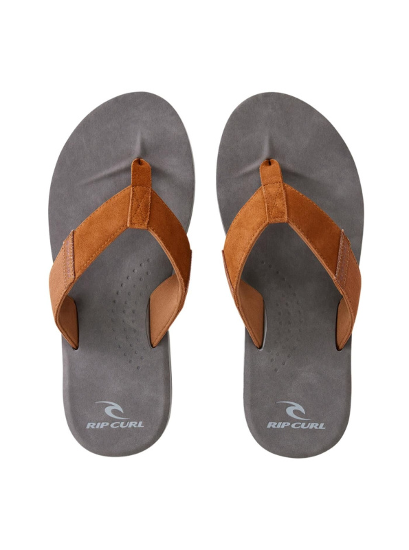 Rip curl pánské žabky Oxford Bombay Brown | Hnědá | Velikost 44