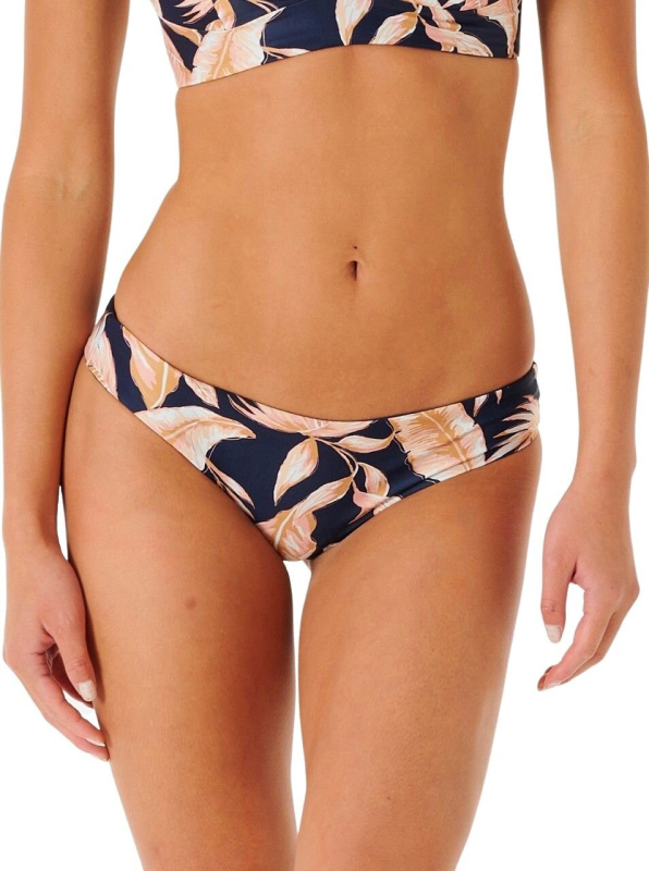 Rip curl dámský oboustranný spodní díl plavek Mirage Revo Cheeky Navy | Modrá | Velikost S
