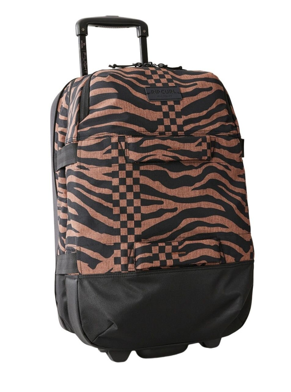 Rip curl kufr F-Light Transit 50 L Sun Tribe Brown | Hnědá | Objem 50 L