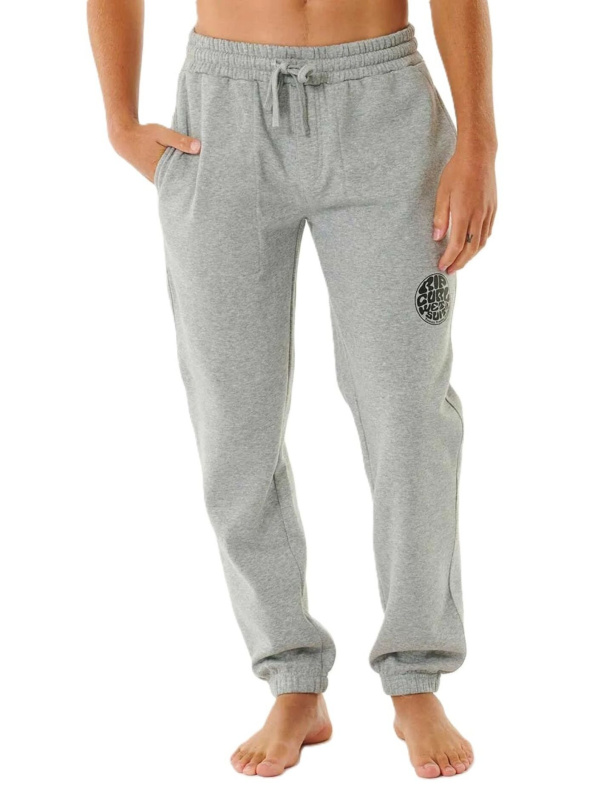 Rip curl pánské tepláky Icons Of Surf Grey Marle | Šedá | Velikost L