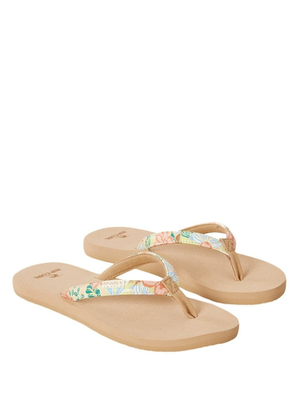 Rip curl dámské žabky Freedom Bloom Light Orange | Oranžová | Velikost 40
