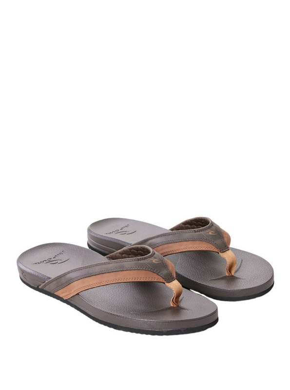 Rip curl pánské žabky Soft Top Brown/Tan | Hnědá | Velikost 43