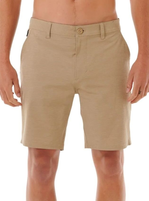 Rip curl pánské kraťasy Boardwalk Phase Nineteen Khaki | Béžová | Velikost 33
