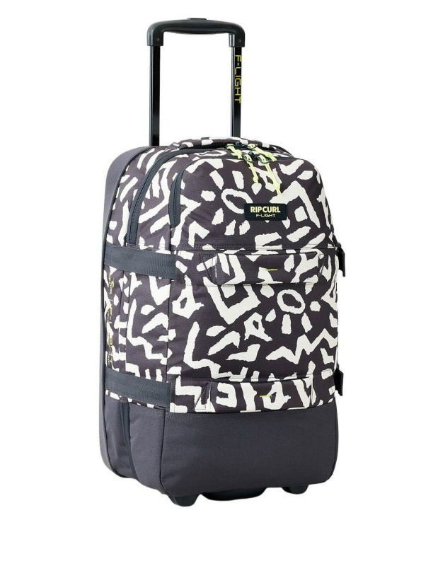 Rip curl kufr F-Light Transit Search Washed Black 45 L | Černá | Objem 45 L