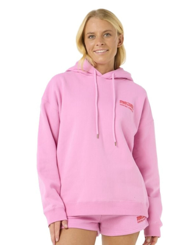 Rip curl dámská mikina Surf Puff Heritage Pink | Růžová | Velikost L
