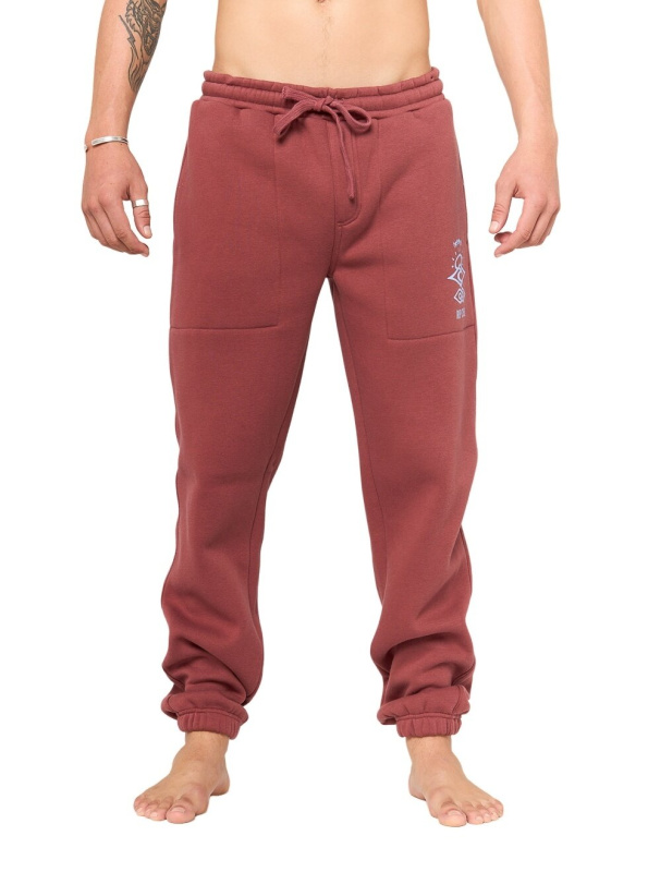 Rip curl pánské tepláky Icons Of Surf Apple Butter | Červená | Velikost L
