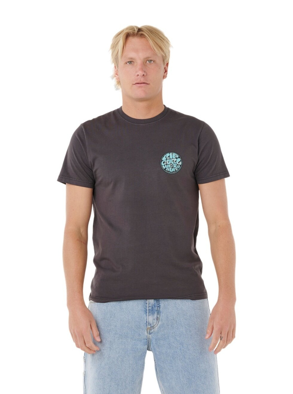 Rip curl pánské tričko Wettie Passage Icon Phantom | Šedá | Velikost XL