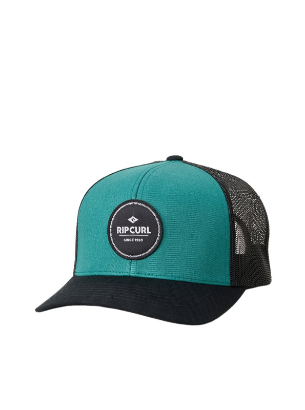 Rip curl kšiltovka Routine Curve Trucker Black/Blue | Černá | Velikost One Size | 100% bavlna