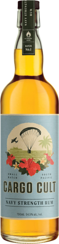 Cargo Cult Navy Strength Rum 54,7% 0,7l