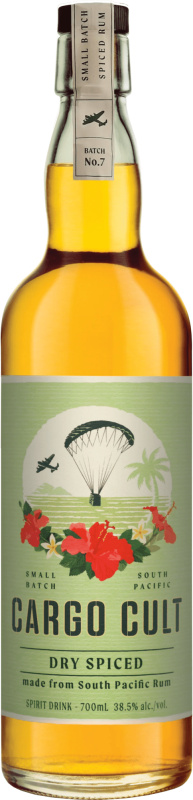 Cargo Cult Dry Spiced 38,5% 0,7l