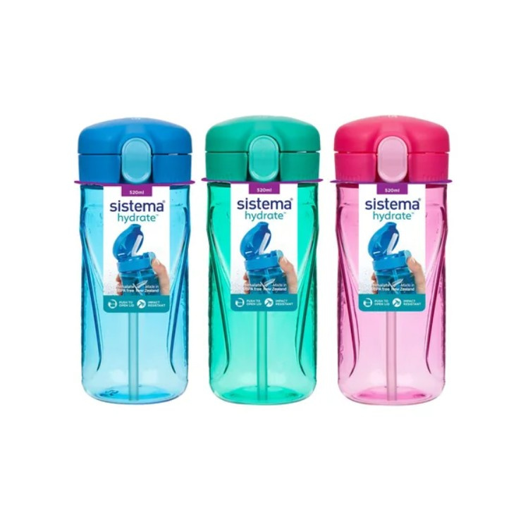 Sistema Hydrate Quick Flip Top lahev 520 ml mix