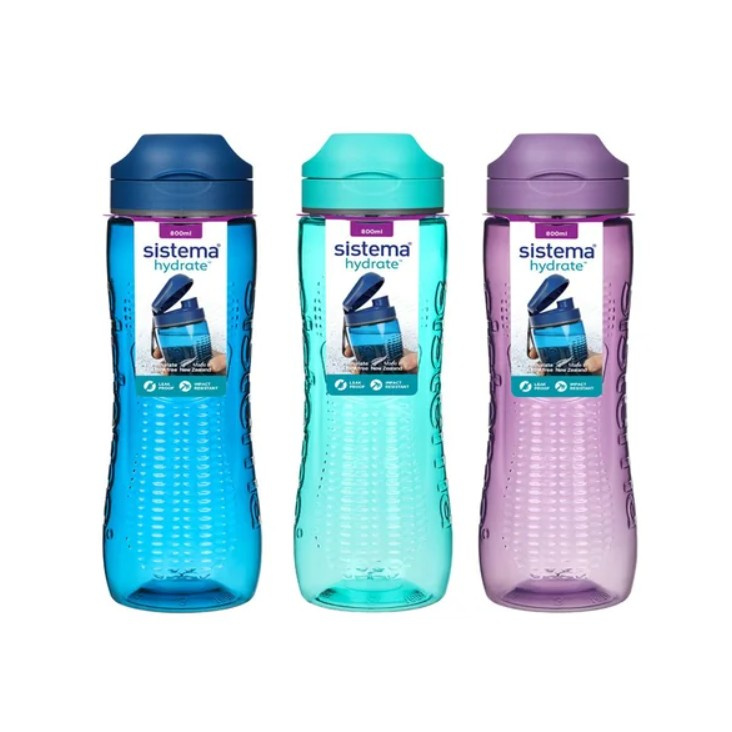 Sistema Hydrate Active Flip Top lahev 800 ml mix