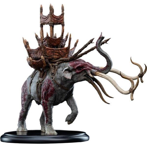 Soška Weta Workshop Lord of the Rings Trilogy - Miniature Mumak in Battle